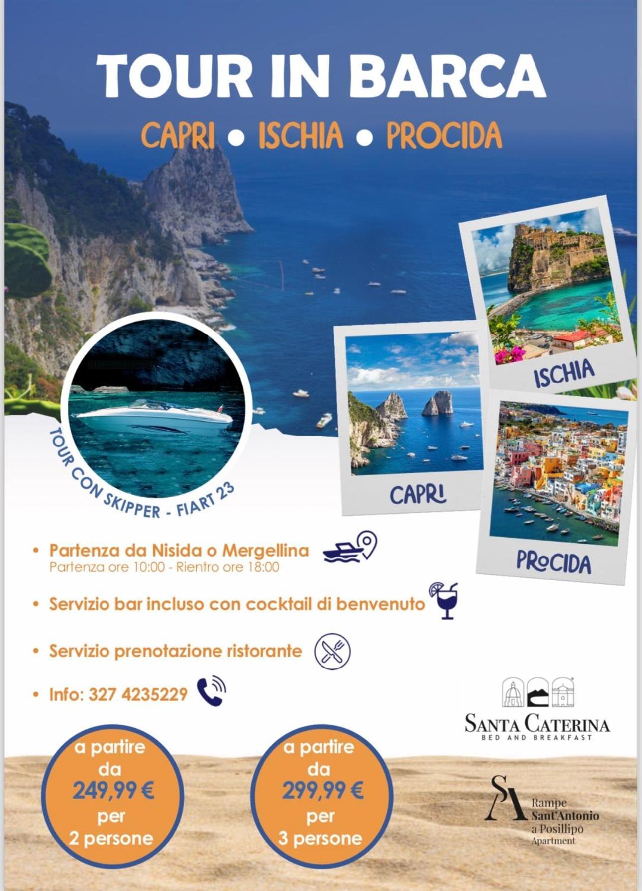 נאפולי S. Antonio A Posillipo Apartment מראה חיצוני תמונה